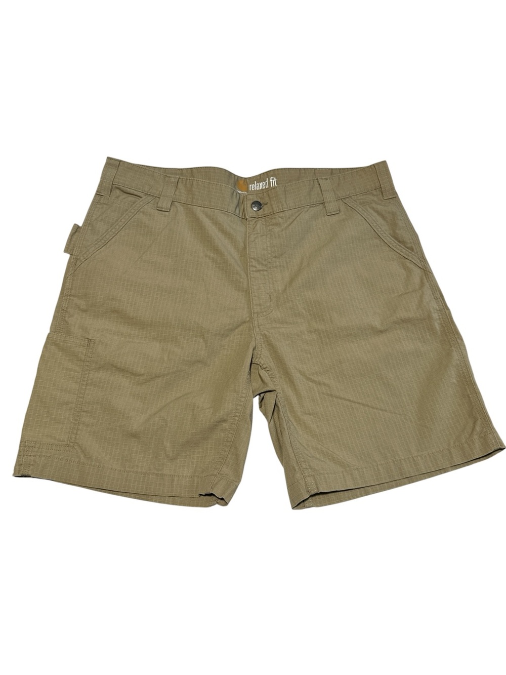 Carhartt Relaxed Fit Tan Cargo Work Shorts
